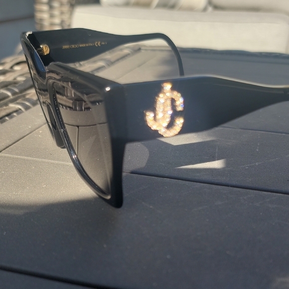 Jimmy Choo Elegant Black Sunglasses - Picture 3 of 5